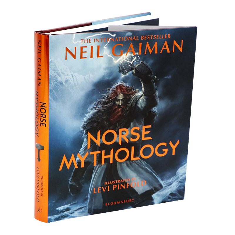 北欧神话 尼尔盖曼 精装彩色插图版 Norse Mythology Illustrated  英文原版 Neil Gaiman 12岁+原版英文青少年读物英文小说故事