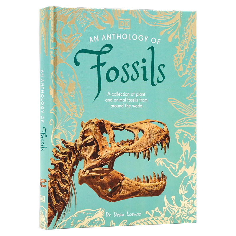 DK小典藏博物馆化石选集来自世界各地的动植物化石集英文原版 An Anthology of Fossils少儿英语科普精装100多块化石笔记照片插图