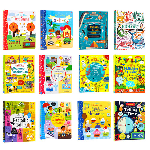 Usborne互动翻翻英语纸板书