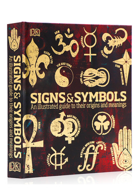 进口英文原版 DK百科全书 符号与象征 Signs and Symbols 人类宇宙神话传说宗教符号含义图解 秘密语言指南科普读物 全彩精装