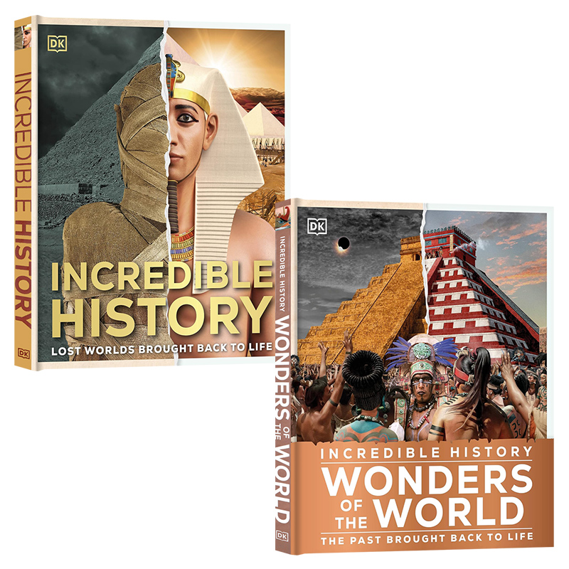 DK出品科普百科2册英文原版