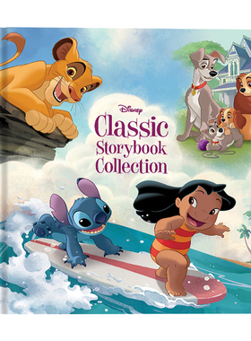 迪士尼经典故事书合集 英文原版绘本 Disney Classic Storybook Collection 儿童故事图画书 Disney Press 童话故事 精装 睡前读物