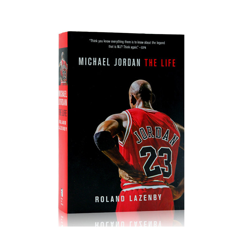 进口英文原版正版 迈克尔乔丹和他的一生 自传英文原版 Michael Jordan The Life 传记 Roland Lazenby NBA 篮球NBA传奇运动员