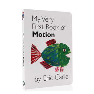 Very 上下翻页配对纸板撕不烂书 5岁 作者 正版 卡尔爷爷My Eric Book First 幼儿启蒙图书2 进口英文原版 Carle Motion动物