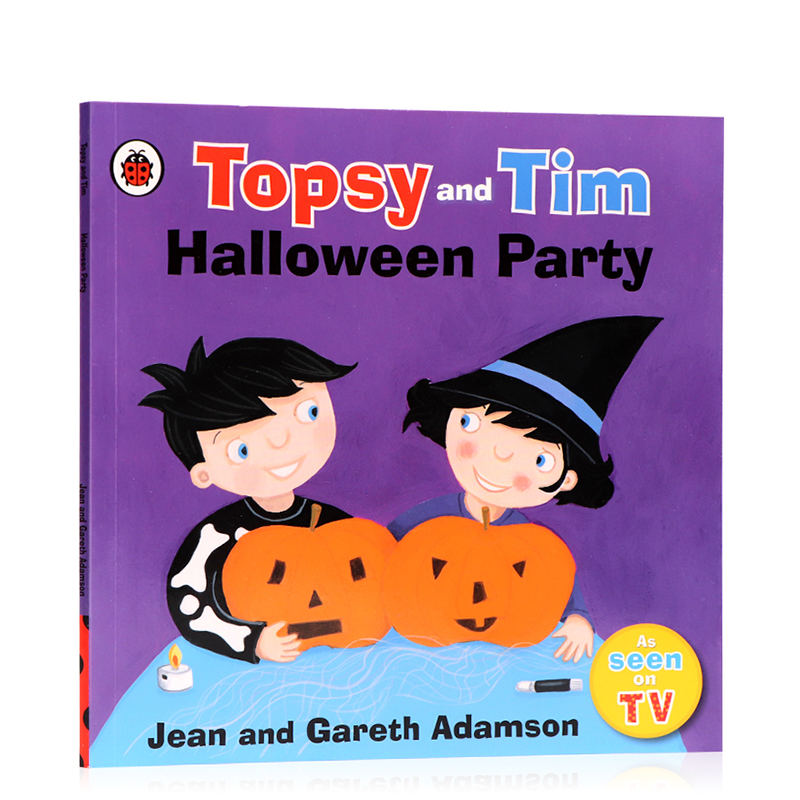 万圣节绘本 托普西和蒂姆万圣节派对Topsy and Tim Halloween Party 英文原版绘本  儿童英语启蒙图画故事书亲子共读趣味睡前读物