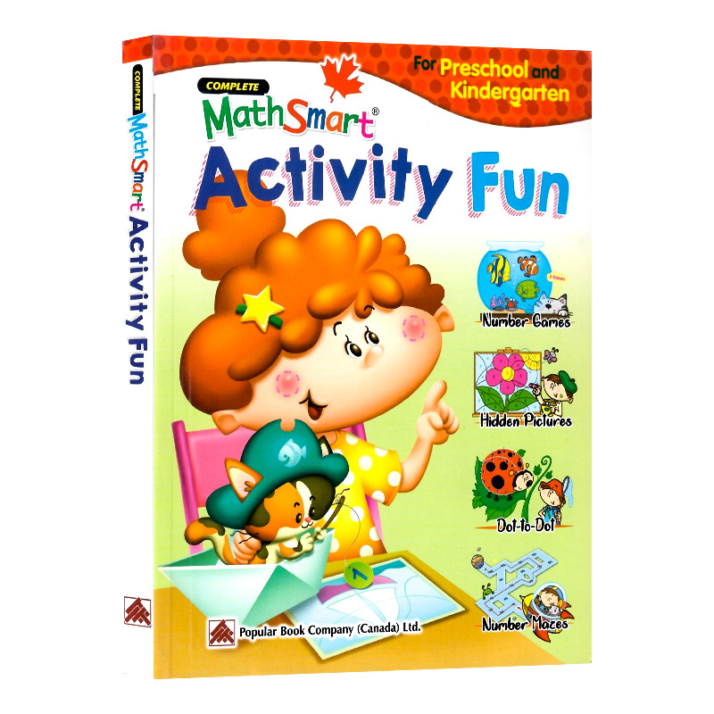 完整数学智能活动乐趣 英文原版  Complete MathSmart Activity Fun 互动性活动 基础数学概念 激发数学概念和技能的兴趣 寓教于乐