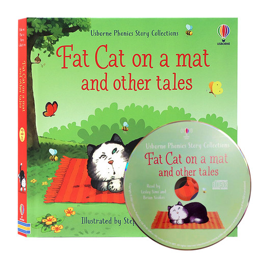 Usborne语音故事垫子上的肥猫