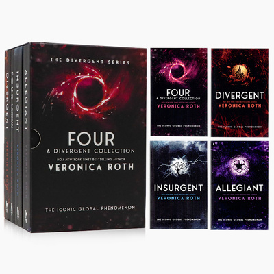 分歧者系列4册盒装英文原版