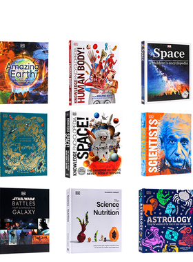 DK博物大百科英文版 DK儿童百科全书DK认知百科幼儿认知儿童百科全书万物大百科那些重要的事植物博物大百科英语英文原版正版