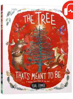 尤瓦尔佐默命中注定的树 Tree That's Meant To Be 英文原版绘本 儿童故事图画书知名作者Yuval Zommer作品英国牛津大学出版社读物