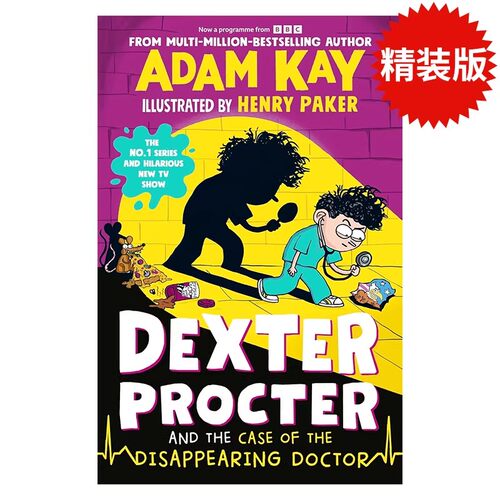 预售 Adam Kay 德克斯特普洛克特与消失的医生之谜英文原版Dexter Procter and the Case of the Disappearing Doctor侦探推理小说