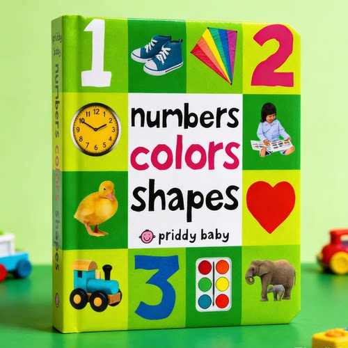 幼儿童数字颜色形状启蒙认知