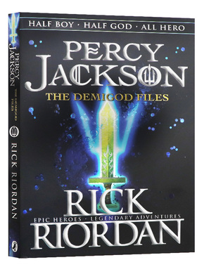 进口英文原版正版 Percy Jackson: The Demigod Files波西杰克逊：英雄人物 英文原版 Rick Riordan 课外阅读