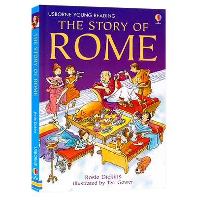 罗马的故事英文原版精装绘本