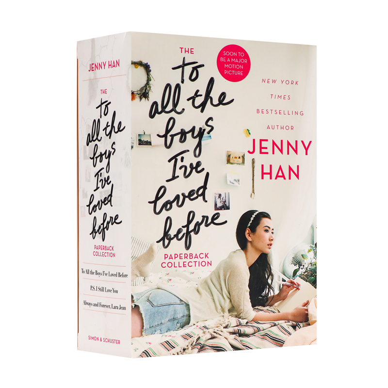 进口英文原版正版 致所有我曾经爱过的男孩系列 to All the Boys I’ve Loved Before 3本套装 电影原著爱情小说 Jenny Han
