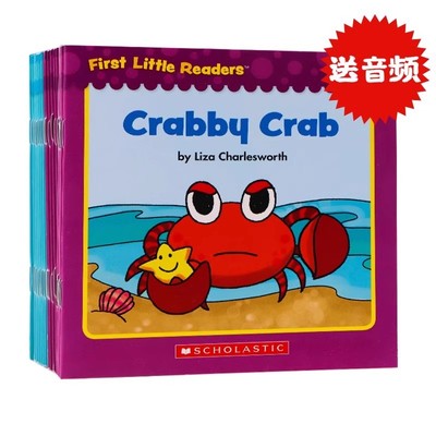 学乐小读者 first little readers Level E&F16册 学乐分级阅读 英文原版绘本 亲子图画故事书 6-7岁儿童英语启蒙分级读物