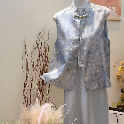 多多26年夏上新新中式高级定制设计气质马甲9480