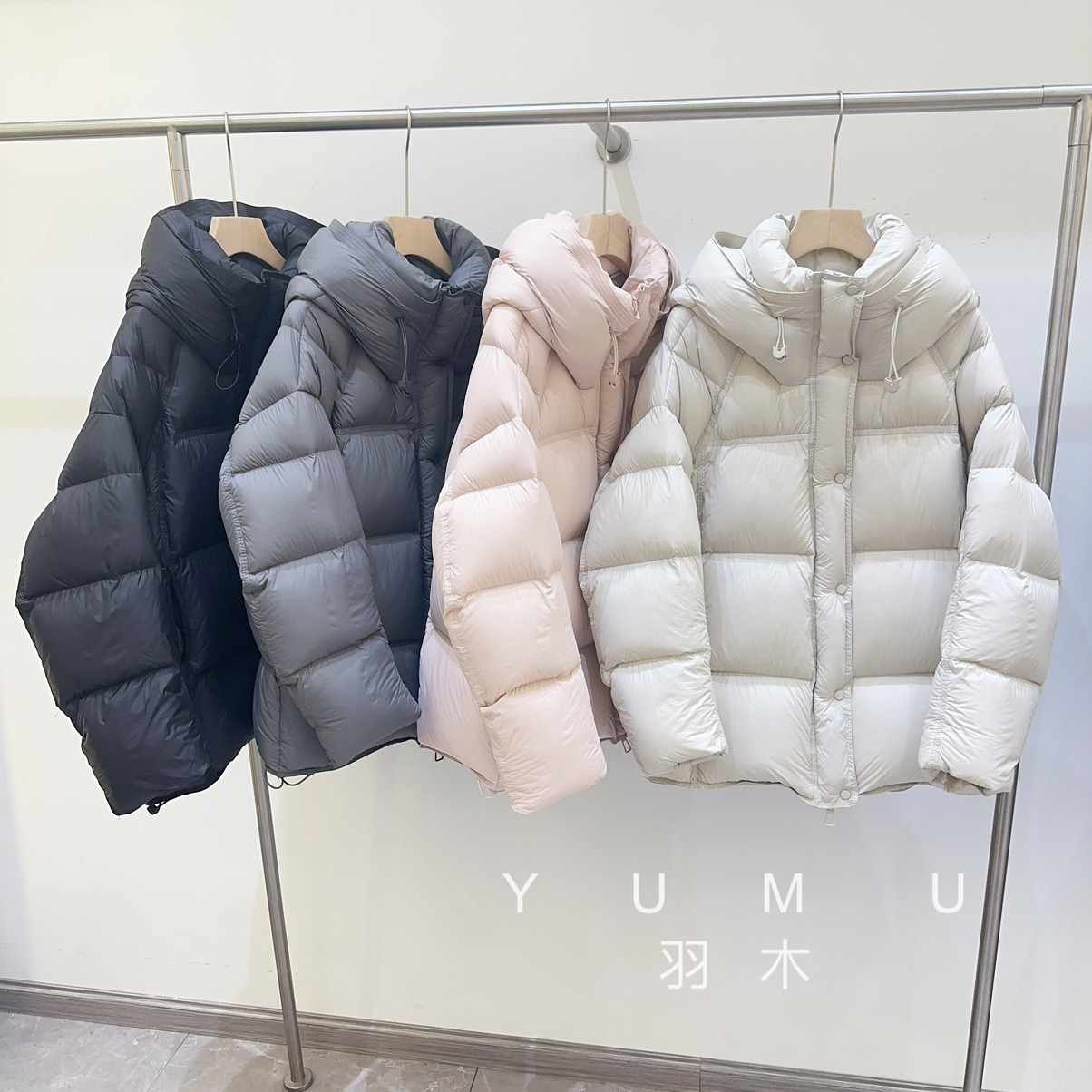 多多高品质性价比保暖羽绒服外套8987