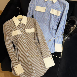 888 多多26年春款 无配件 衬衫 078 绑带收腰通勤长袖