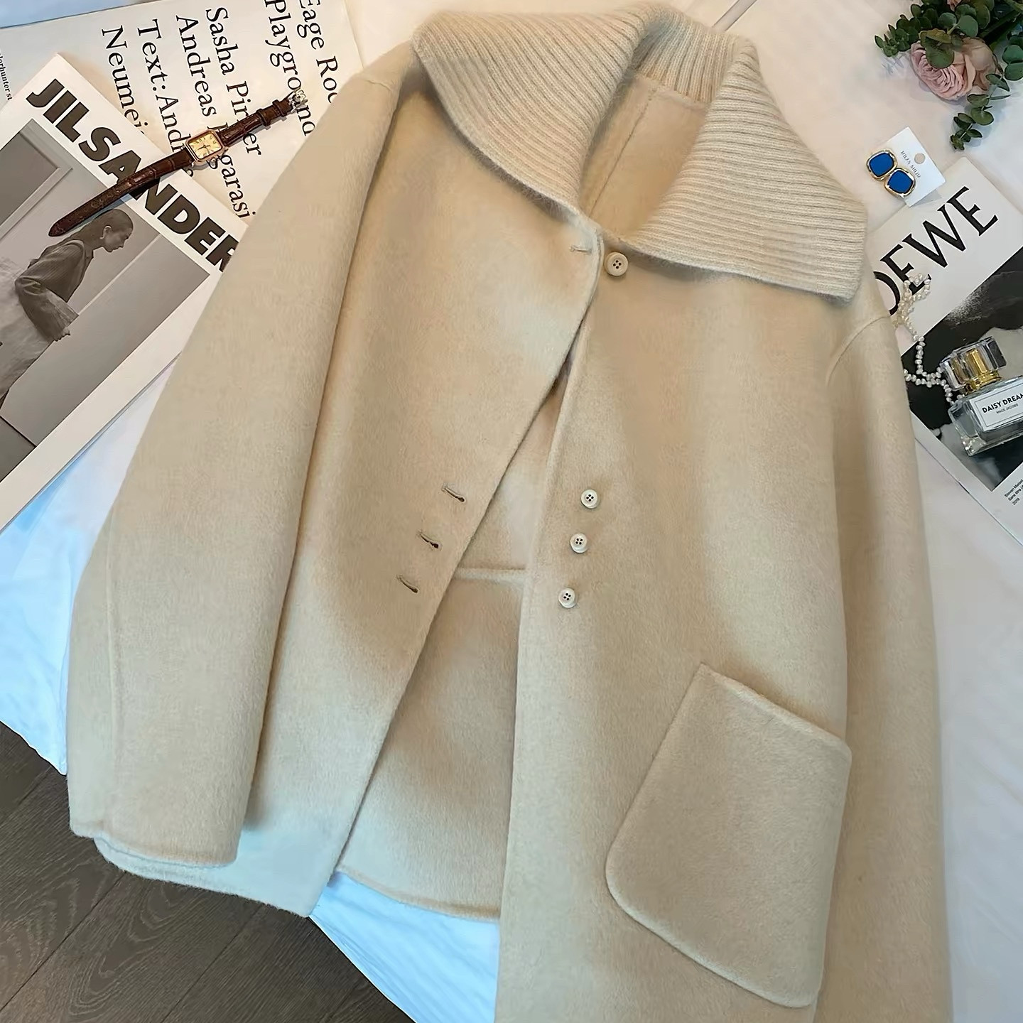 多多店款通勤洋气减龄高级感呢子大衣羊毛外套（含70羊毛）25Z多4,女装/女士精品,羽绒服,淘宝优惠券,粉丝福利购,淘宝优惠卷