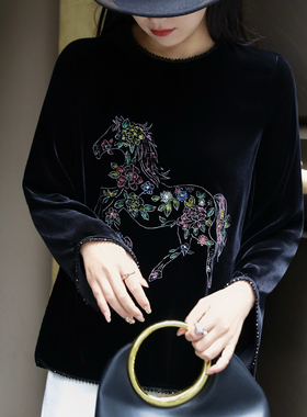 多多设计-26年早春极简大牌老钱新中式重工时尚小衫YS2-t262