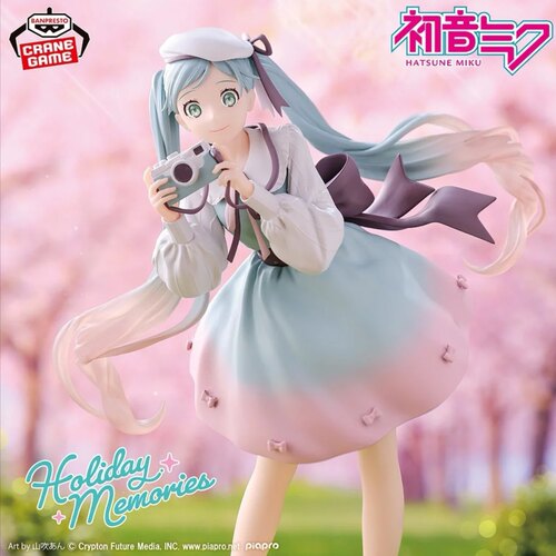 眼镜厂初音未来假日记忆相机手办