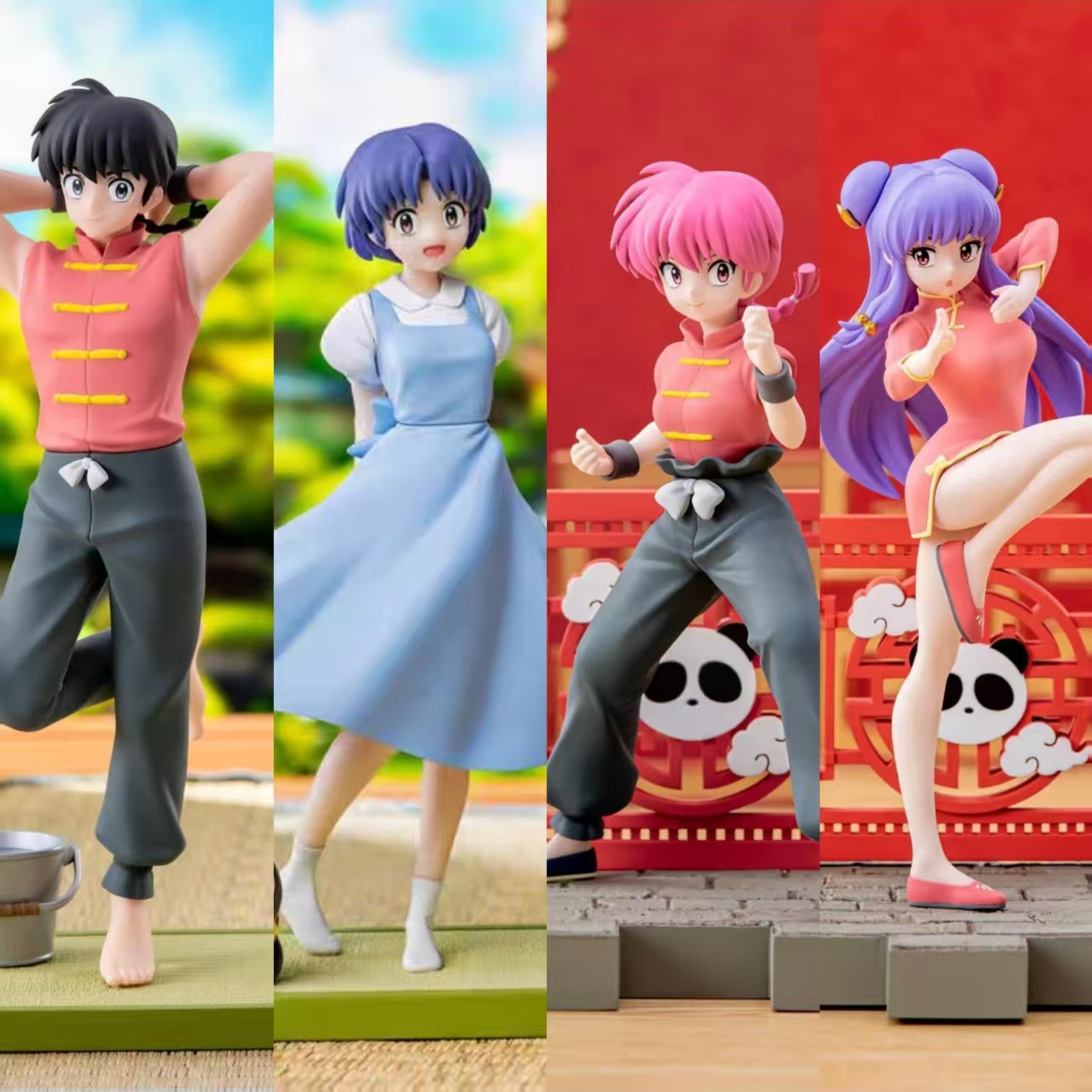 现货世嘉乱马1/2天道茜景品手办