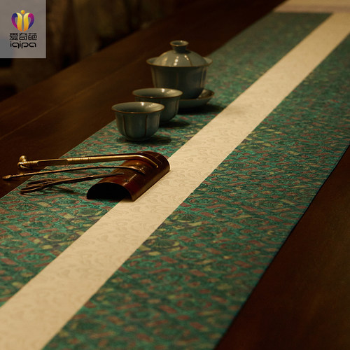 艺术家联名防水茶席宋代美学桌旗