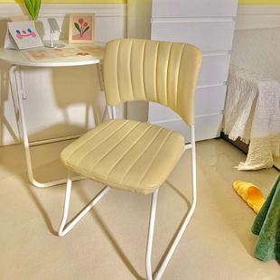 梳妆台椅子靠背网红椅化妆椅子北欧风卧室家用椅现代简约美甲椅凳