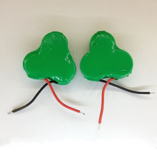 80MAH   3.6V可充电纽扣品字型电池