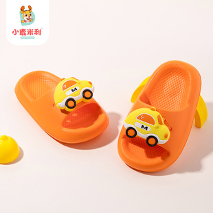 小鹿米利儿童凉拖鞋夏2026新款男款宝宝男宝舒适防滑室内洗澡软底