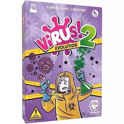 英文版Virus病毒感染卡片亲子互动玩具家庭聚会游戏cards games
