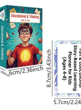 跨境新品 Educational&Thinking 儿童技能教育与思考卡牌厂家现货