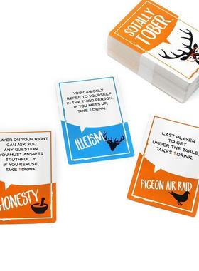 Sotally Tober Drinking Games 全英文成人聚会喝酒派对纸牌游戏