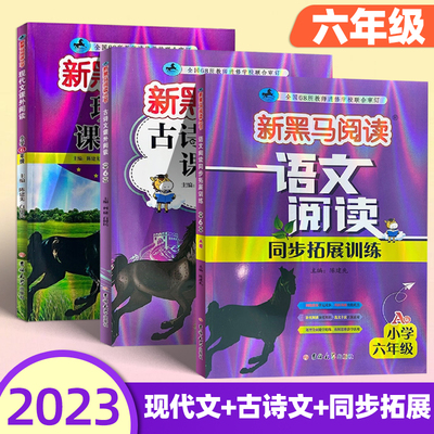 2023新黑马六年级语文