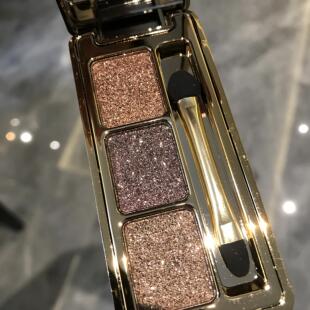 爆闪三色眼影盘2025一亮到底闪亮年新款亮片超闪粉大地色不脱妆新