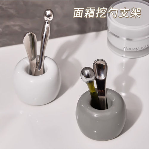 面霜勺护肤品小勺子收纳