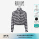 新品 衬衫 Ruco 26春夏学院风长袖 女高腰格纹附领带 Line如卡莱