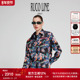 Ruco 女士上衣简约百搭 衬衫 Line如卡莱轻奢新款 印花长袖
