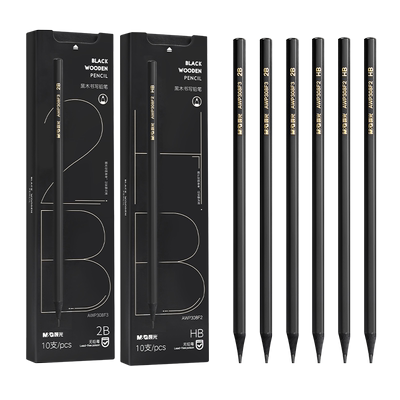 晨光棕木铅笔小学生专用无毒