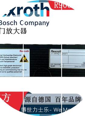 现货RexrothR900979887VT-放大器-1-10/V0T1/比例阀VRPA2德