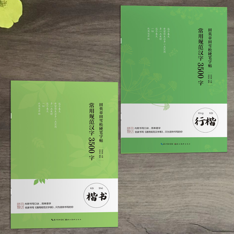 钢笔硬笔楷书教程临摹简单易学 成人学生练字帖