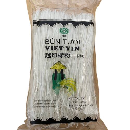 越南bun tuoi co gay干檬粉干米粉米线鸡牛肉汤粉越印牌500g袋装