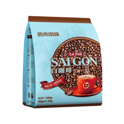 越南西贡咖啡白咖啡700g三合一速溶35g*20条cafe sai gon trang