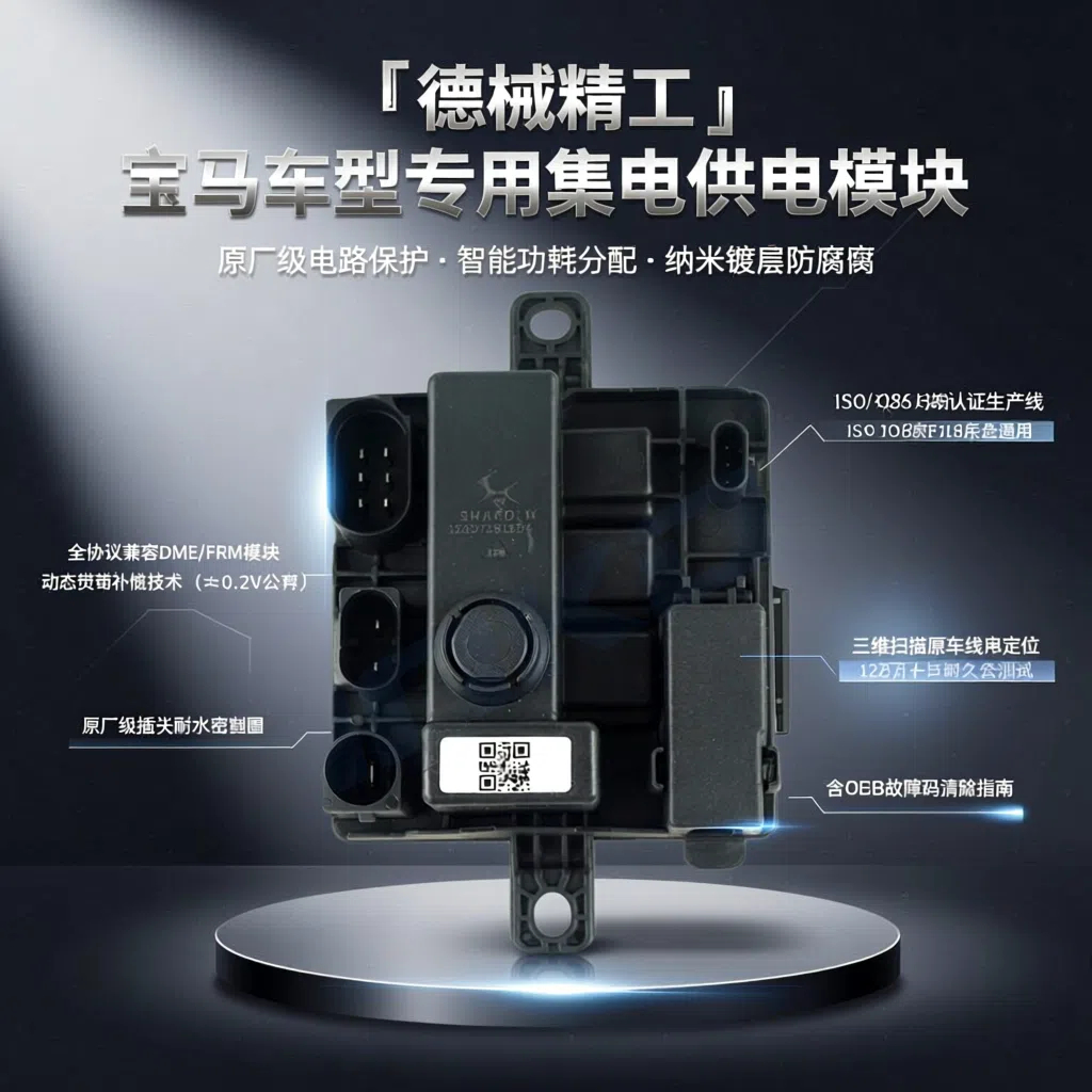 适用宝马车系集成供电模块