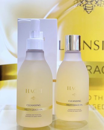 予售｜日本HACCI柠檬蜂蜜卸妆油深层清洁洗卸二合一温和无刺激