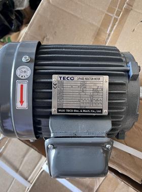 厂家TECO三相异步电动机0.75KW 4P 1425转 AEEF2N  TEGH802-4