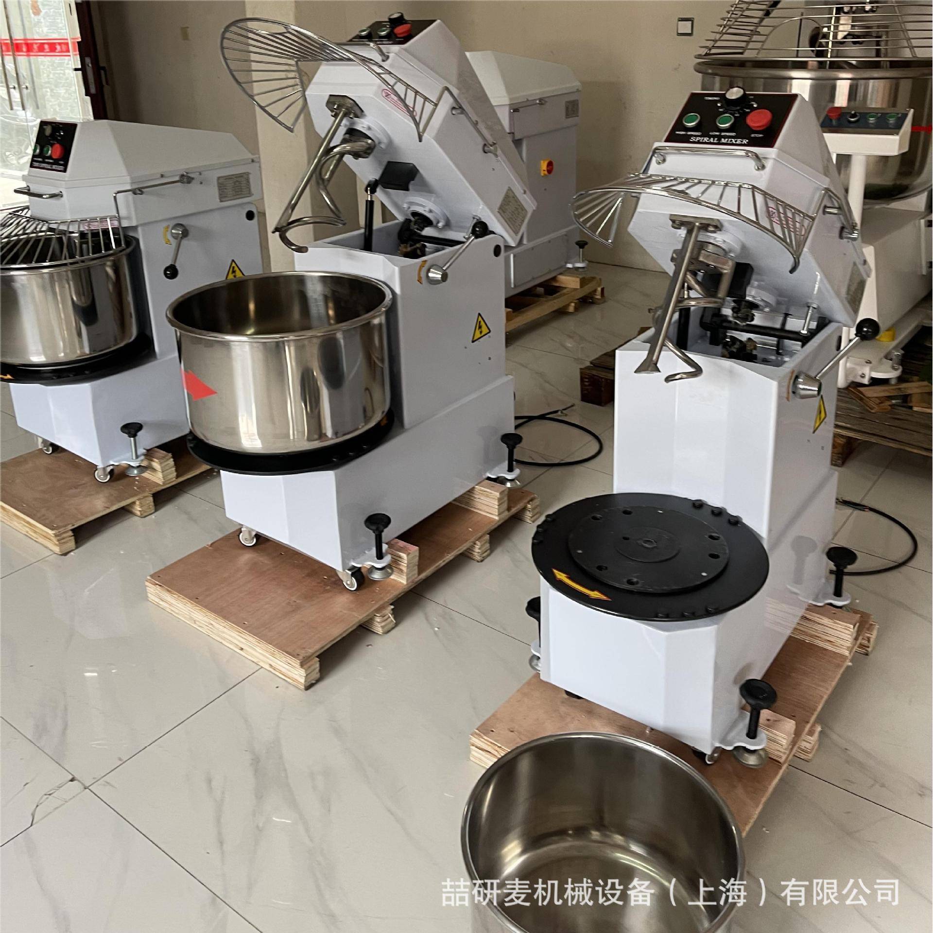 早餐店包子店抬头式和面机可移动面缸易使用揉面机离缸和面机