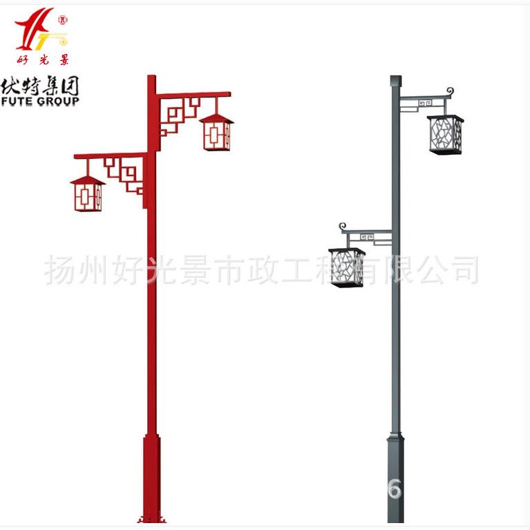 新款太阳能庭院灯户外公园庭院景观灯现货LED仿古灯厂家