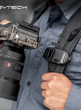 PGYTECH甲壳虫相机快挂扣腰挂单反摄影肩挂gopro背包夹蒲公英快装系统肩带运动相机拍摄背包带抢手快挂系统